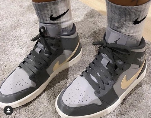 Air jordan mid grey - air, “grey