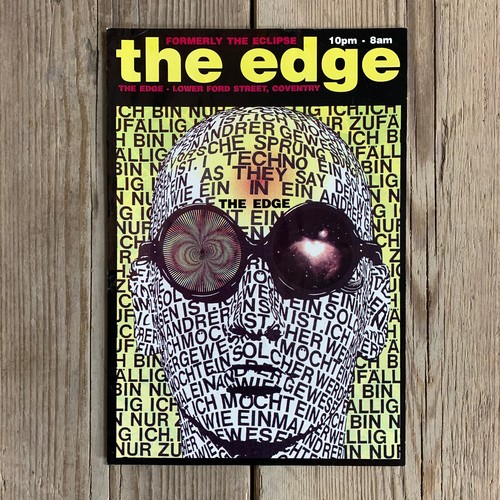 The edge rave flyer - edge,