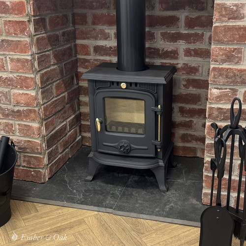5kw multifuel stove - stove, log