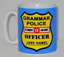 Grammar Police Mug