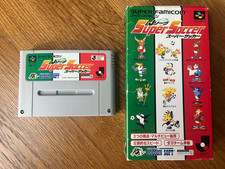 J LEAGUE SUPER SOCCER Super Famicom Nintendo SFC NTSC J JAPAN SNES Football Game