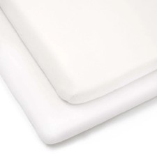 Clair de Lune white fitted cot