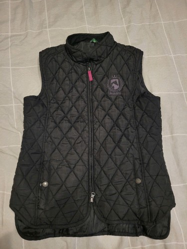 Womans waist coat black - waist,
