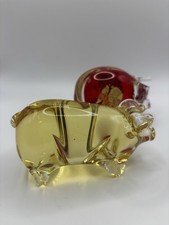 Vintage Murano Glass Pig