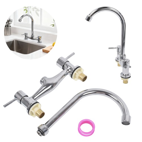 Modern dual lever chrome - dual,