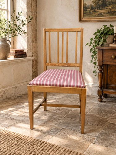 Antique edwardian beech dining - antique,