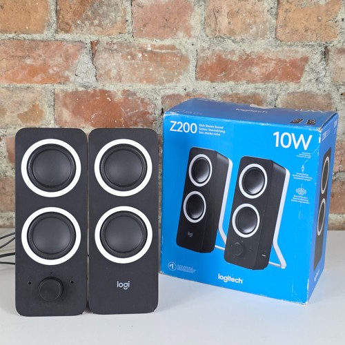 Logitech z200 10w stereo - 10w, pc
