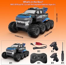 8WD Amphibious RC Monster