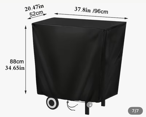 Bbq trolley cover - bbq,