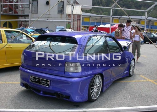 Gsi look rear door roof - look,