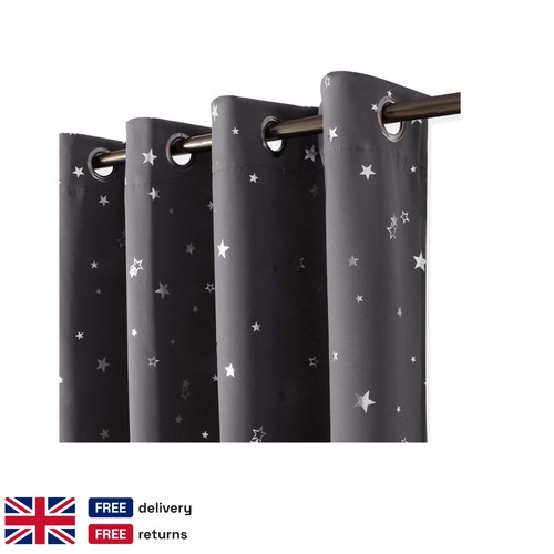 Blackout grommet curtains star - blackout,