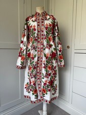 Long Kashmiri Embroidered Silk