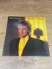 ROD STEWART TONIGHT I'M YOURS VINYL ALBUM LP 12”