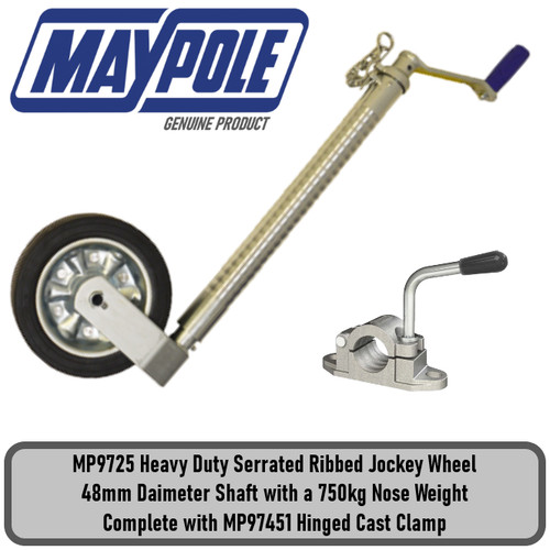 Trailer 48mm heavy duty - trailer, ribbed