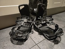 Nidecker Supermatic Snowboard Bindings Black Large
