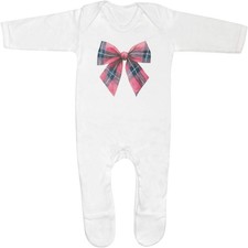 'Scottish Tartan Bow' Baby