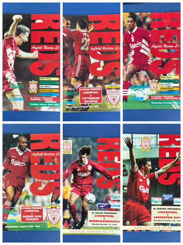 Vintage liverpool programme - vintage,