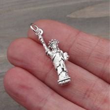 Silver Statue of Liberty Charm