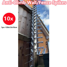 10x  Anti-Climb Wall/Fence Spikes(1.2m) Anti theft spikes Home Security UK