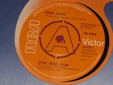 Paul Jones:  Stop, Stop, Stop