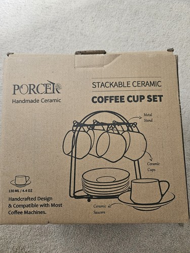Piece ceramic coffee cup - cup, &