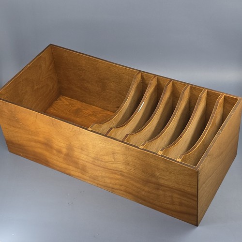 Vtg wood desk - wood,