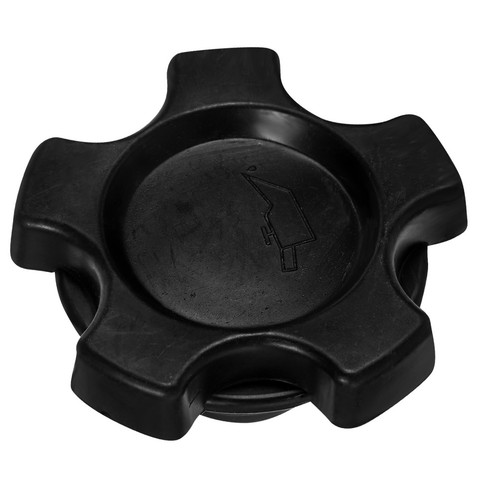 Black plastic engine oil cap - engine,