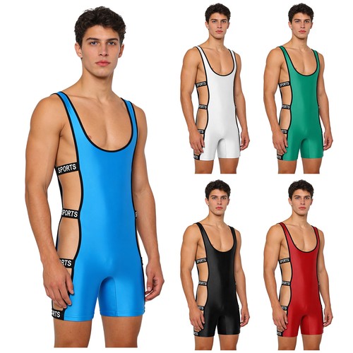 Mens swimwear gym leotard - uk,