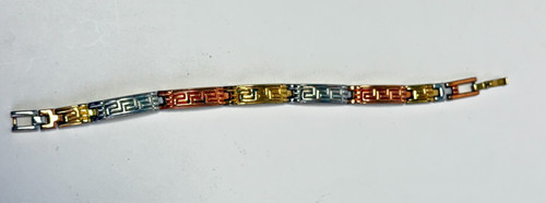 Vintage inch gated bracelet - 9,