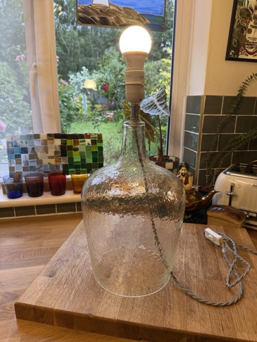 Retro large glass bottle - retro,