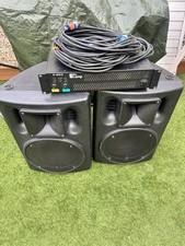 2x 12 inch speakers with 1000w amp! 