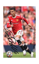 Cristiano Ronaldo Signed Souvenir Photo Print – Memorabilia Manchester United