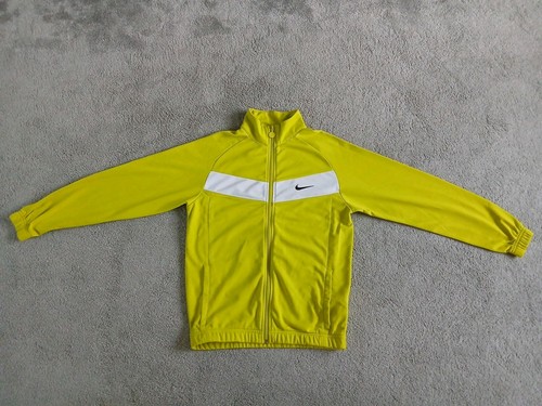 Boys large lime nike tracksuit - large,