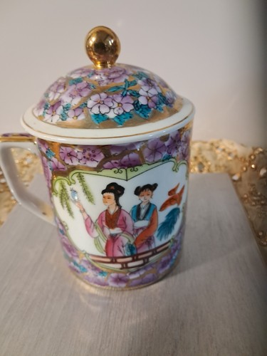 Vintage chinese hand painted - vintage, hand-painted