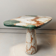 Curved Onyx And Marble Coffee