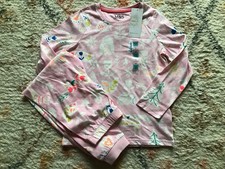 M&S Girls Pink Woodland Print
