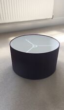 Large Dark Plum Lampshades x 2