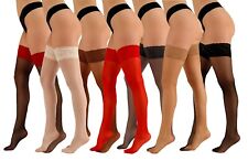 NEW Hold Ups Sheer Top Lace