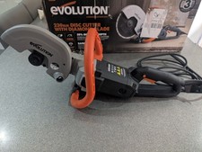 Evolution R230DCT 230mm Electric Disc Cutter Concrete Saw. No blade. Ex-display
