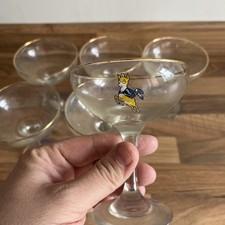 Babycham Vintage Glass Coupe