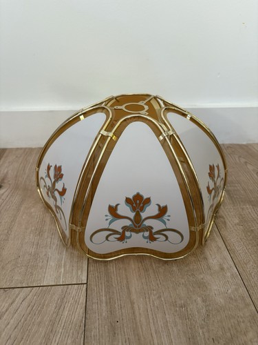 Vintage acrylic lamp shade - vintage,