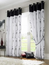 Tahiti Embroidered Lined Voile