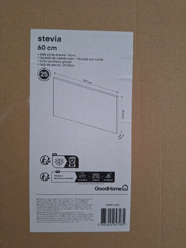 Goodhome stevia gloss white - stevia,