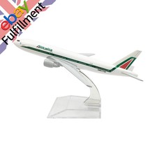 16cm Alitalia 777 Plane Model Aircraft Diecast Metal 1/400 Scale Airplane Mode c