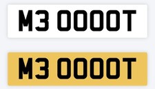 BMW M3 Private number plate cherished registration M300 OOT personal car reg