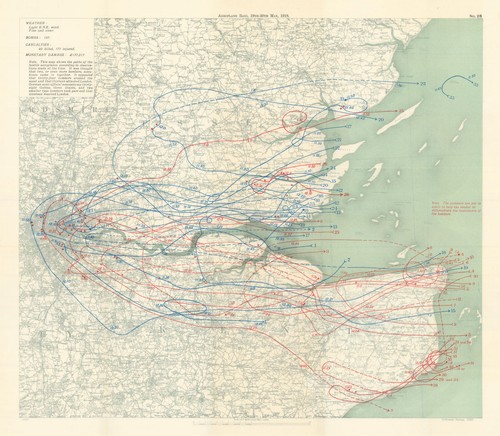 Ww1 german aeroplane raid - german,