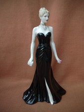 Royal Worcester  "Black Gown"