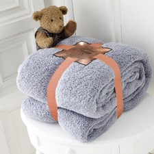 TEDDY BEAR FLEECE THROW OVER