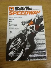 20/09/1975 Speedway Programme