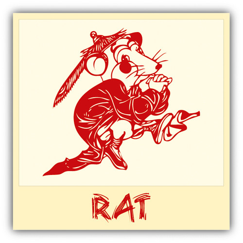 Rat chinese zodiac - sheng, xiao
